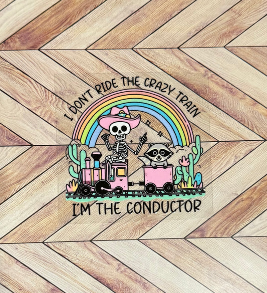 Crazy train conductor