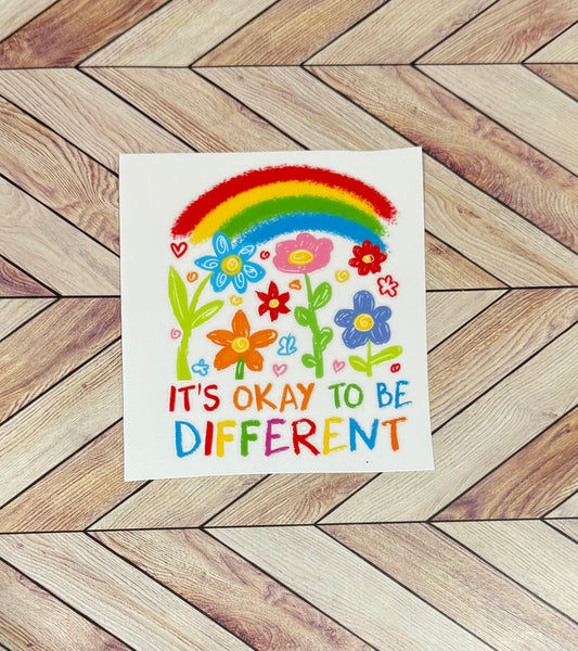 Okay to be different