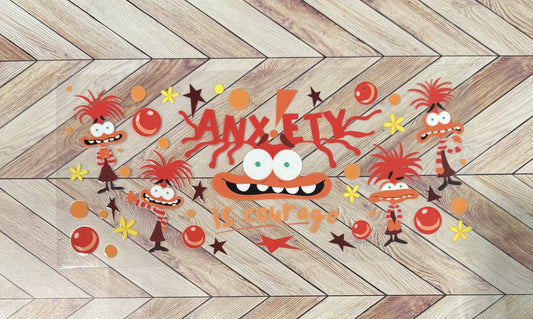 Anxiety is courage